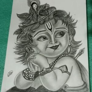 Bal krishna sketch (frame)