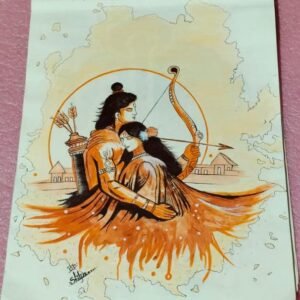 Ram and Sita art (frame)